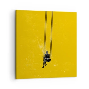 Impression sur toile - Image sur toile - Un jour comme tous les jours - 50x50 cm