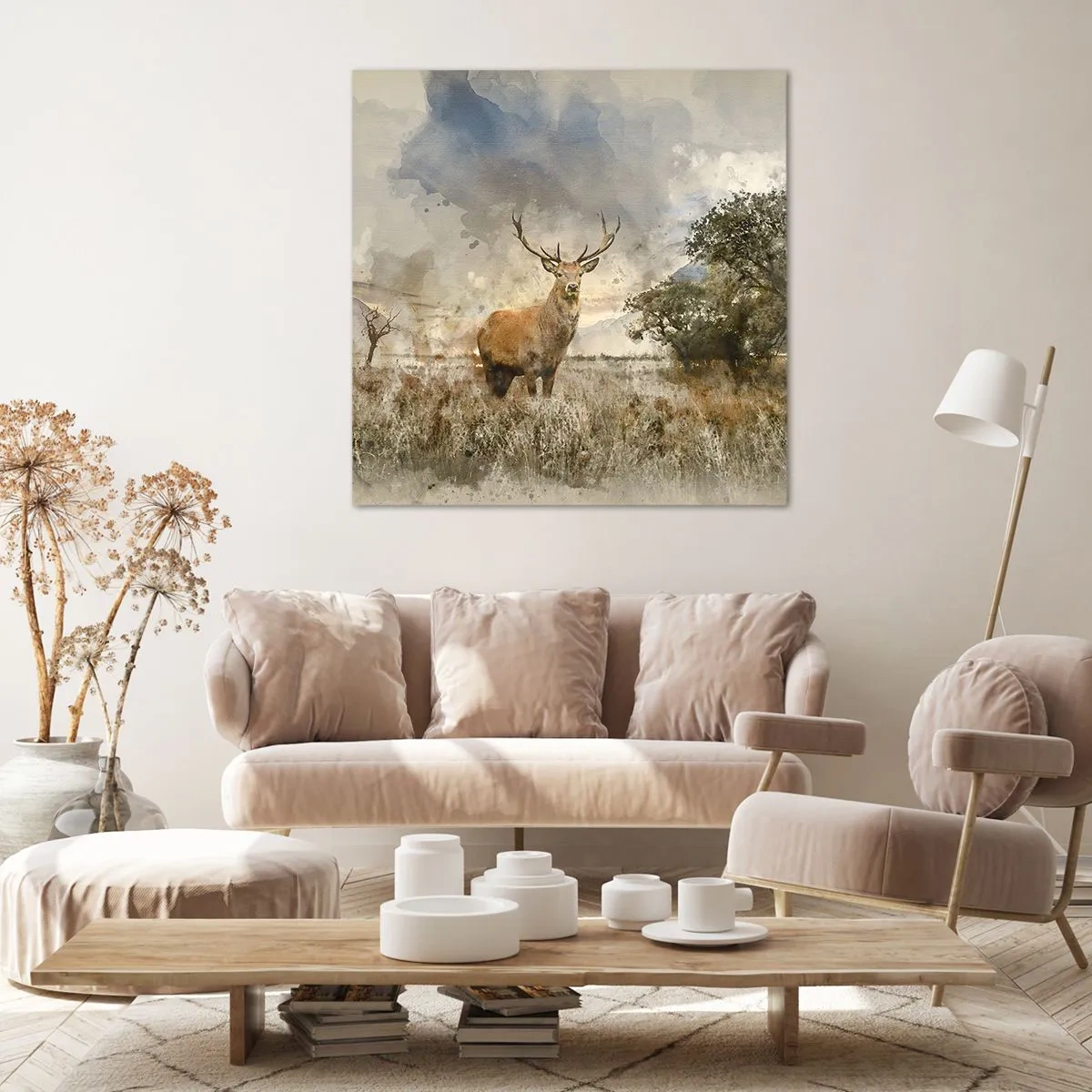 Impression sur toile - Image sur toile - Dignité - force - majesté - 70x70 cm