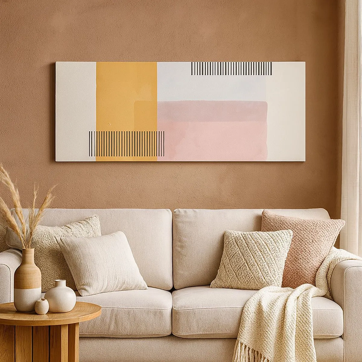 Impression sur toile - Image sur toile - D'un coin à l'autre - 100x40 cm