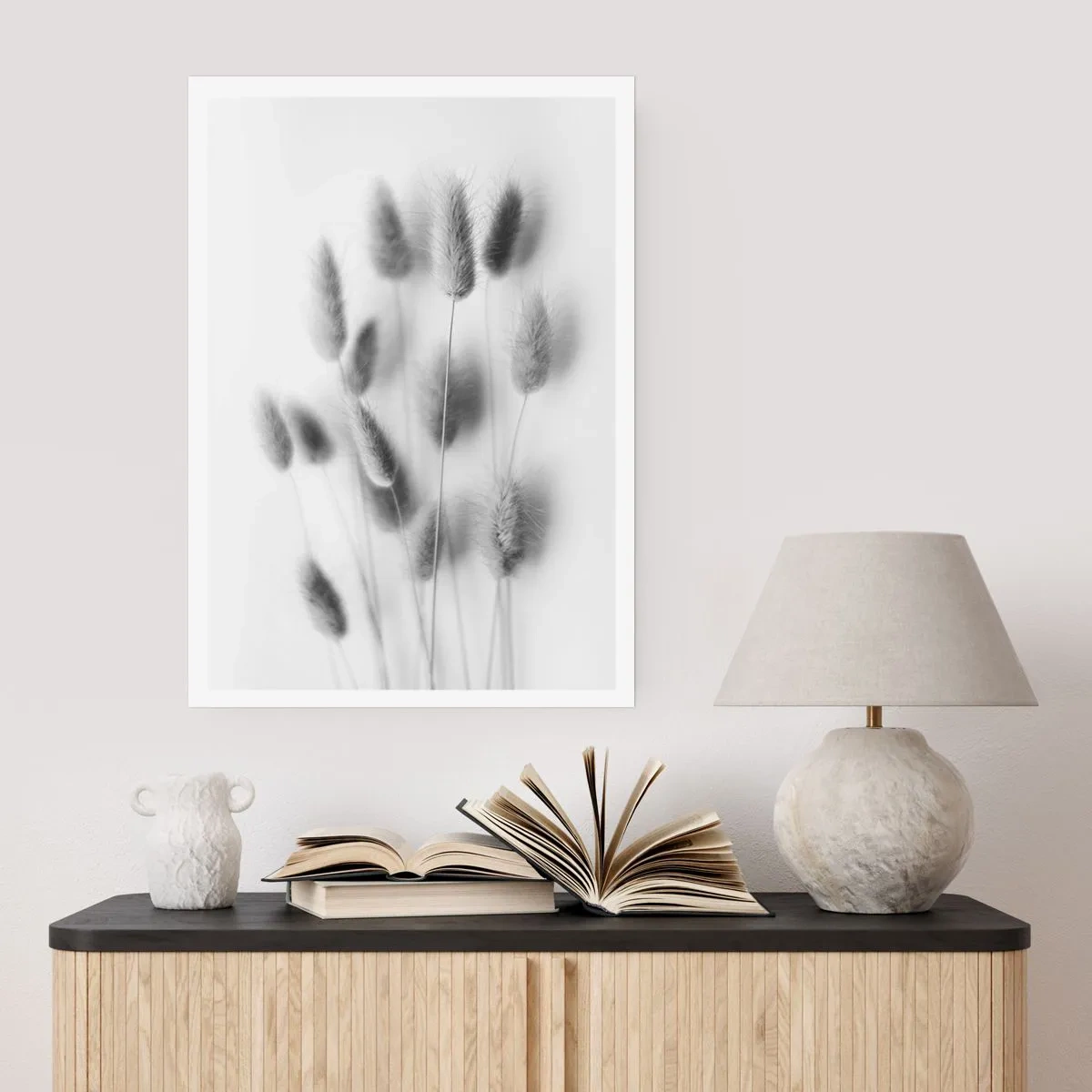 Affiche - Poster - Son herbe duveteuse - 30x40 cm