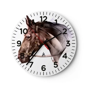 Horloge murale - Pendule murale - Quelle grâce - 30x30 cm
