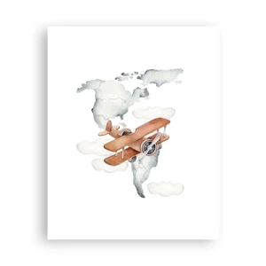 Affiche - Poster - Dans un esprit pionnier - 40x50 cm