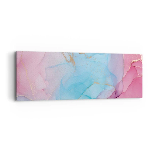 Impression sur toile - Image sur toile - Rencontre et mélange - 90x30 cm