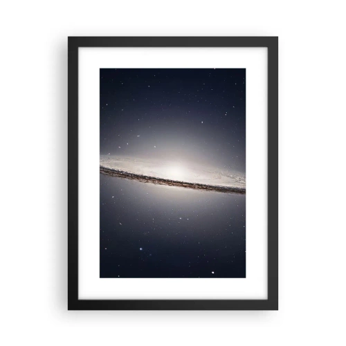 Affiche dans un cadre noir - Poster - Il y a bien longtemps, dans une galaxie très lointaine… - 30x40 cm