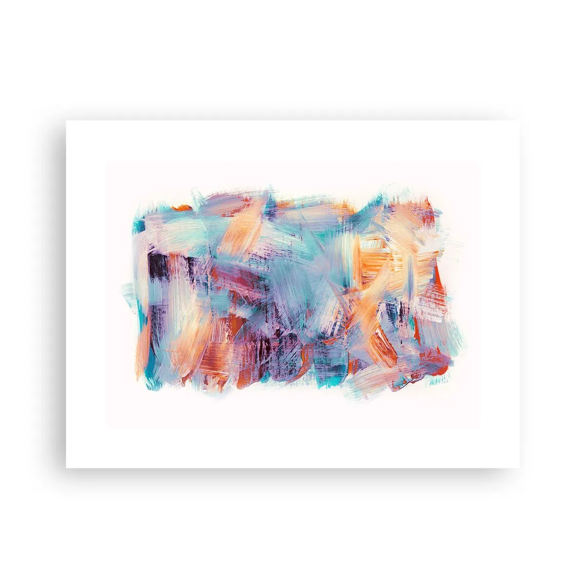 Affiche - Poster - Un désordre coloré - 40x30 cm