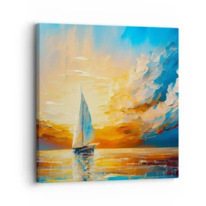 Impression sur toile - Image sur toile - Expédition en or - 30x30 cm