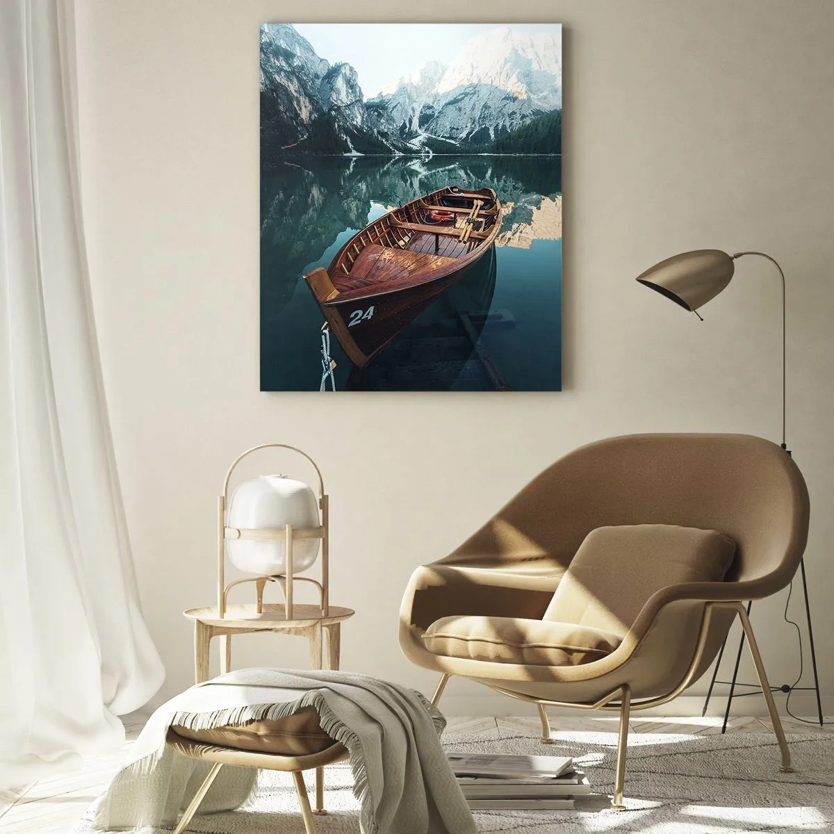 Impression sur verre - Image sur verre - Comme peint sur du verre - 70x100 cm