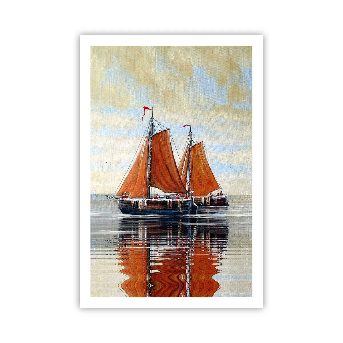 Affiche - Poster - He, navigue, marin - 61x91 cm