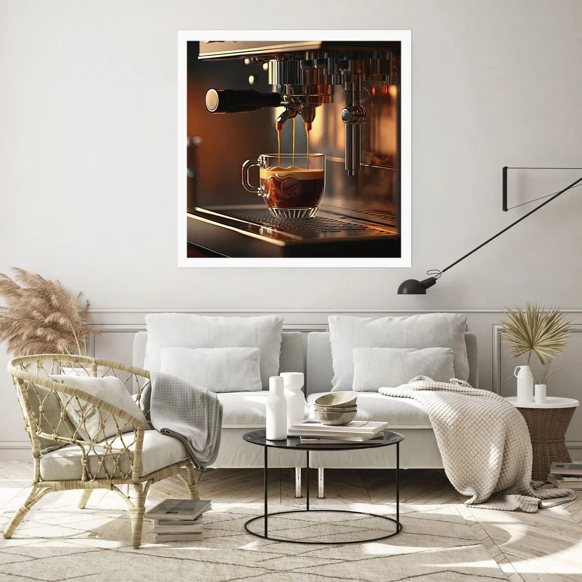 Affiche - Poster - Un mélange sensuel - 60x60 cm