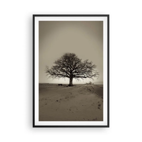 Affiche dans un cadre noir - Poster - D'ici à l'éternité - 61x91 cm