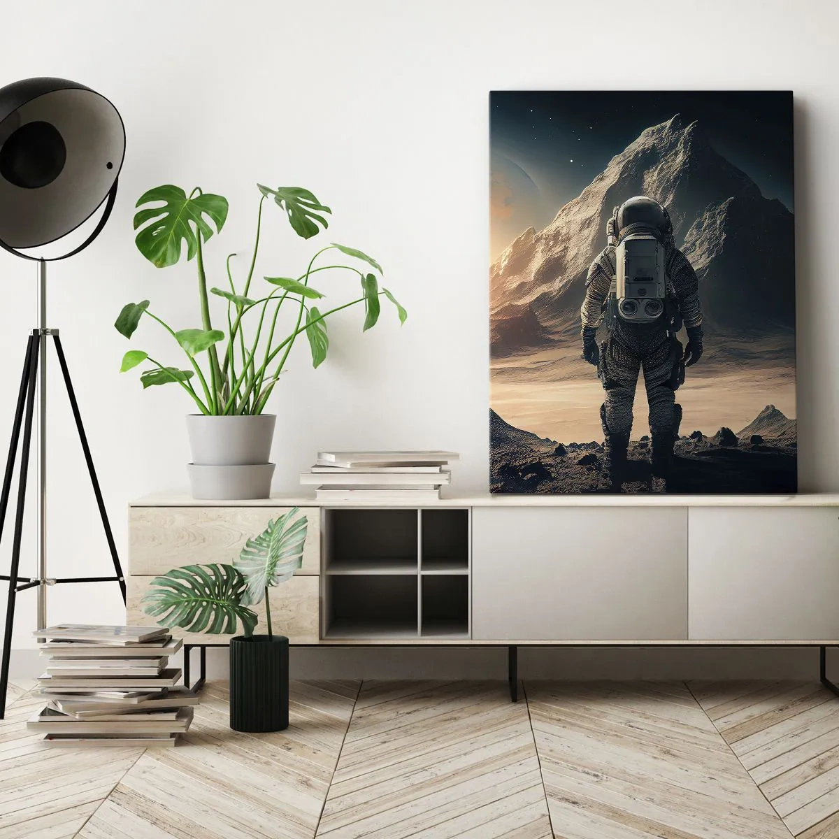 Impression sur toile - Image sur toile - Nouveau défi - 55x100 cm