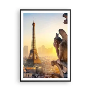 Affiche dans un cadre noir - Poster - Tellement de choses ont changés... - 70x100 cm