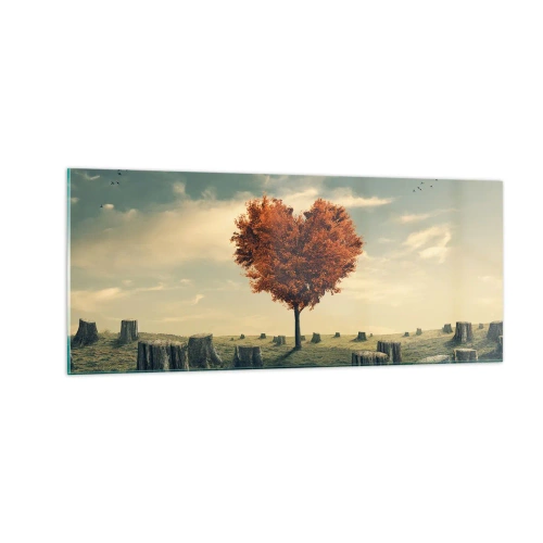 Impression sur verre - Image sur verre - Il y a toujours de l'espoir - 100x40 cm