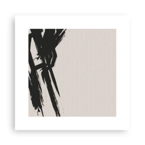 Affiche - Poster - Ruée imparable - 30x30 cm