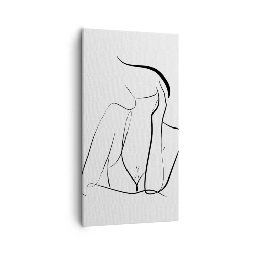 Impression sur toile - Image sur toile - Sur les vague d'un rêve - 55x100 cm