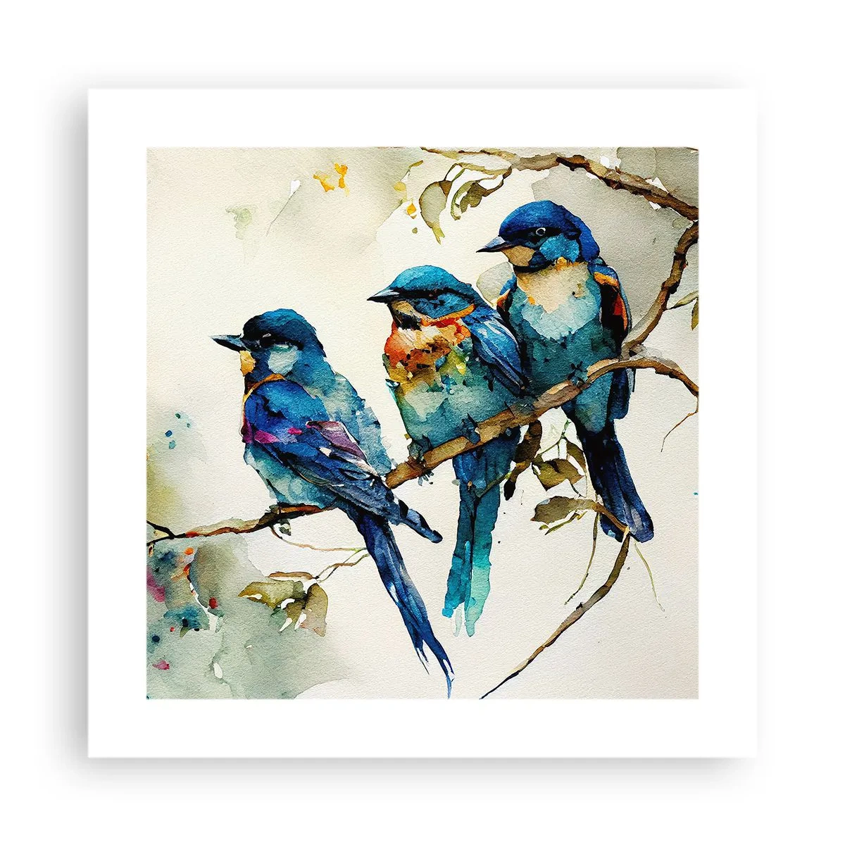 Affiche - Poster - A-t-il été offensé ? - 40x40 cm