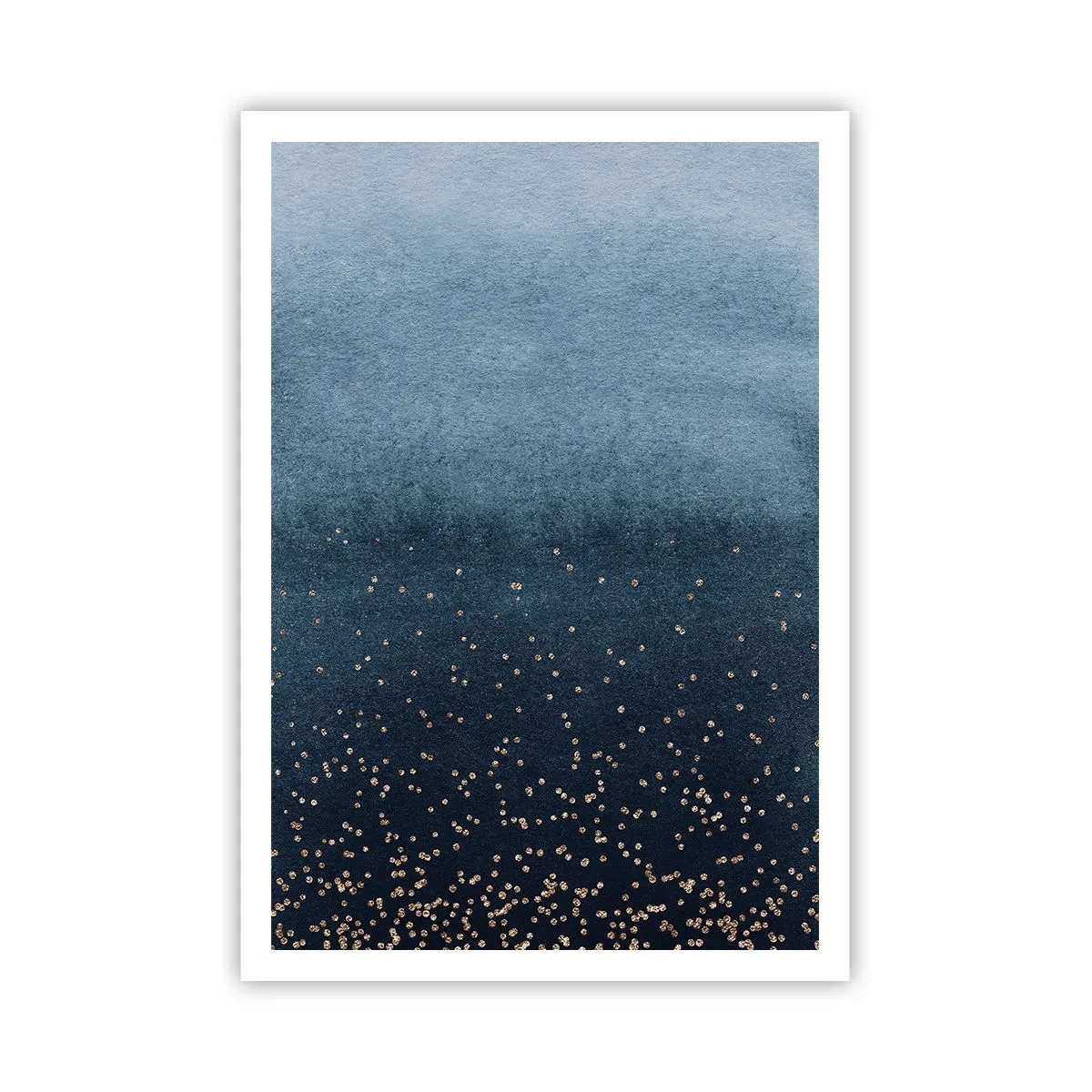 Affiche - Poster - Composition - phases bleues - 70x100 cm