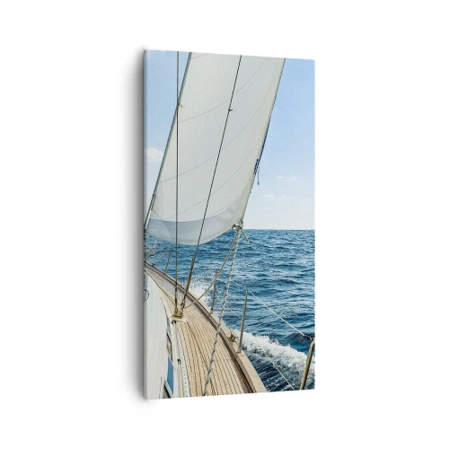 Impression sur toile - Image sur toile - Ohé, l'aventure - 55x100 cm