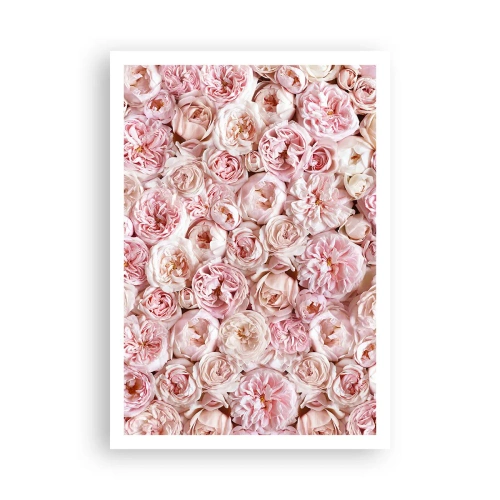 Affiche - Poster - Un lit de roses - 70x100 cm