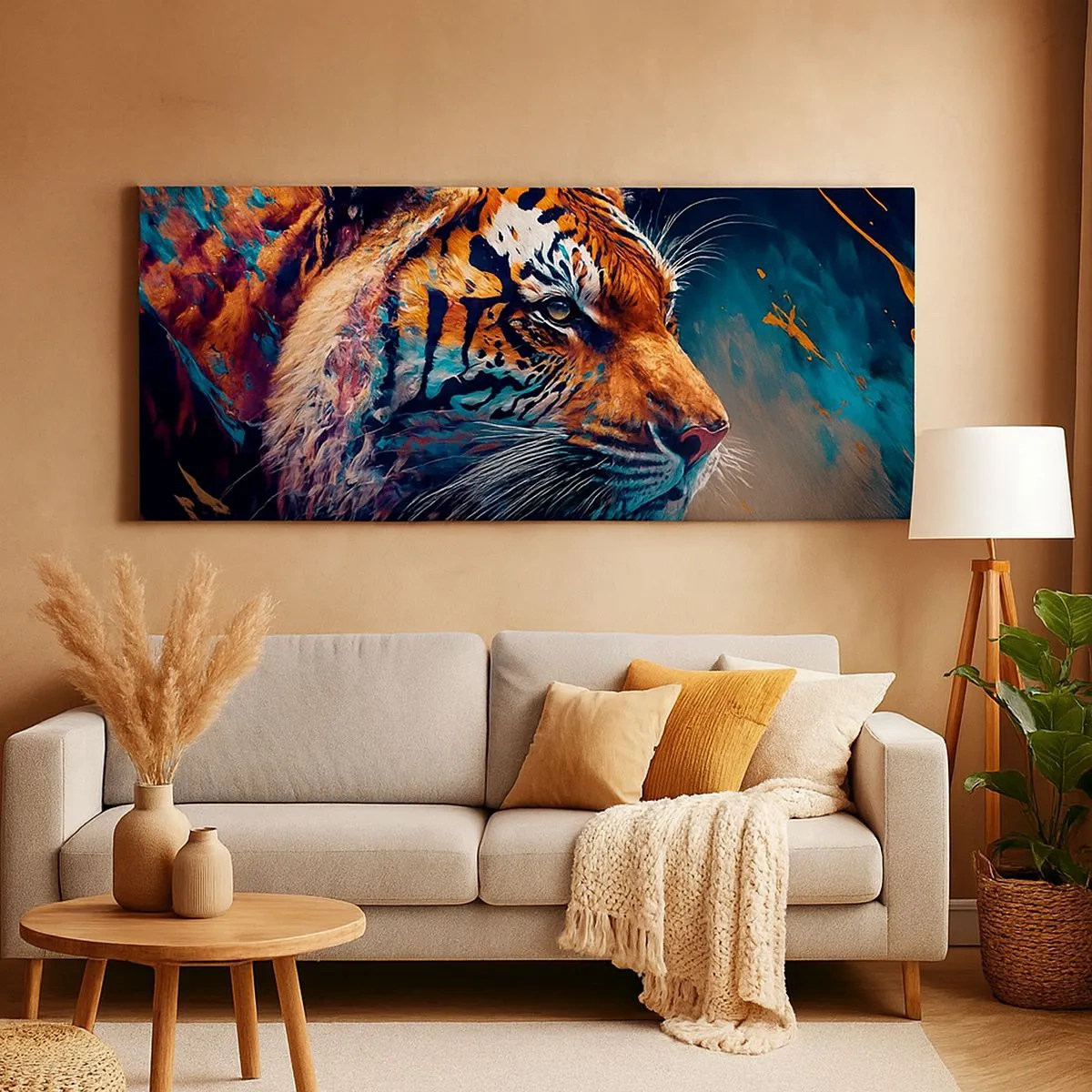 Impression sur toile - Image sur toile - Beauté sauvage - 100x40 cm