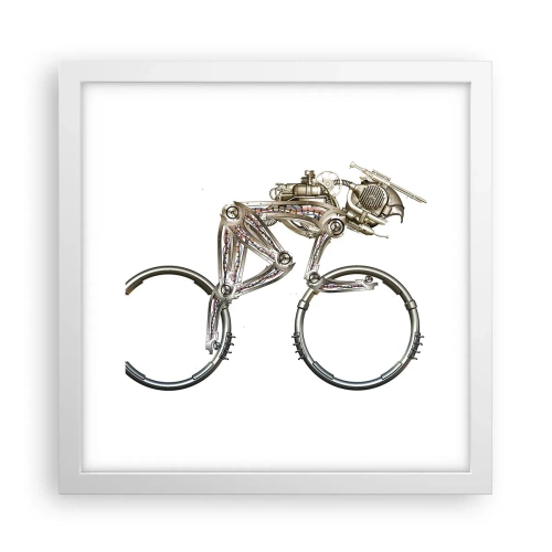 Affiche dans un cadre blanc - Poster - Machine exceptionnelle - 30x30 cm