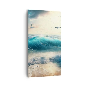 Impression sur toile - Image sur toile - Ça bourdonne seulement pour toi - 55x100 cm