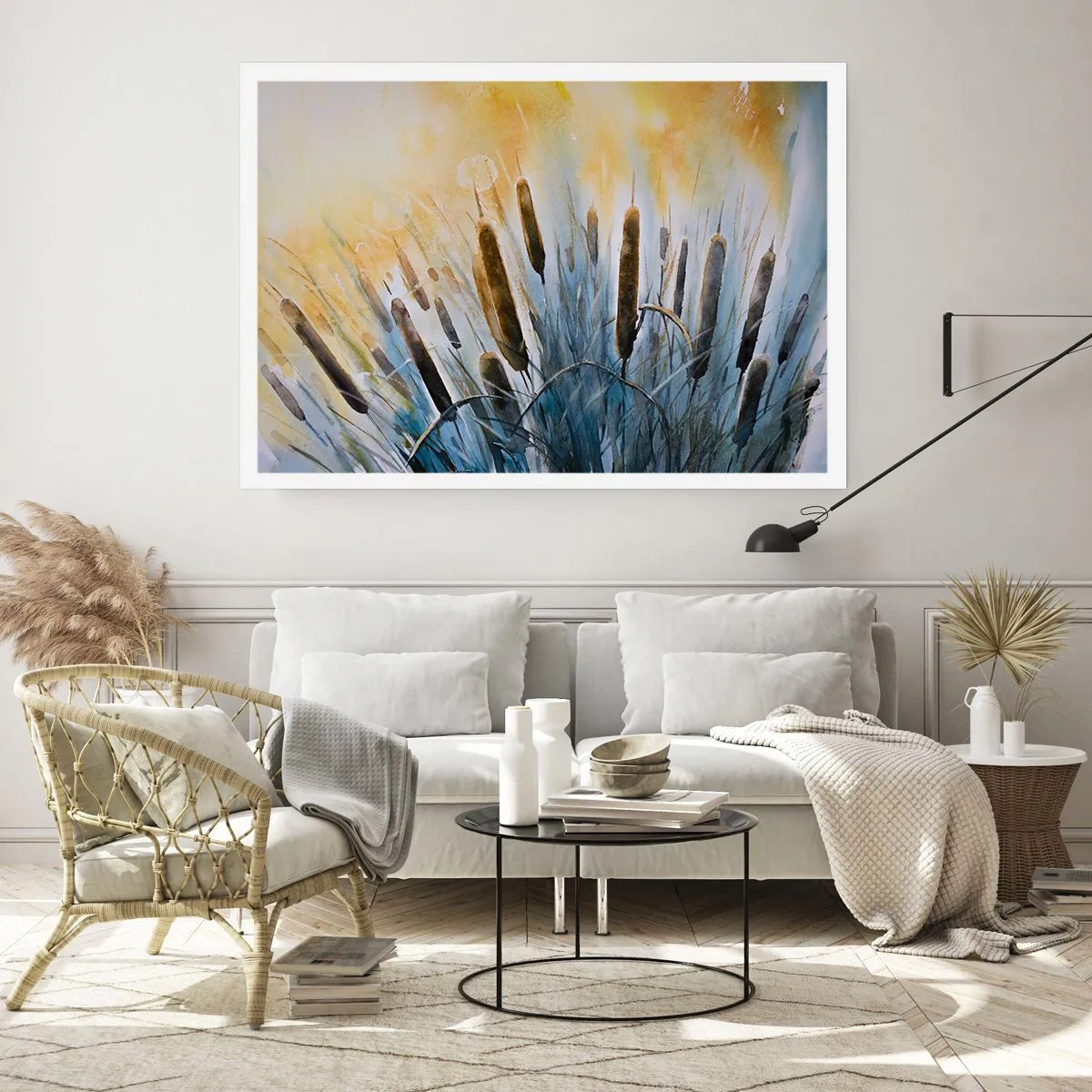 Affiche - Poster - Fraicheur de l'eau, chaleur du soleil - 91x61 cm