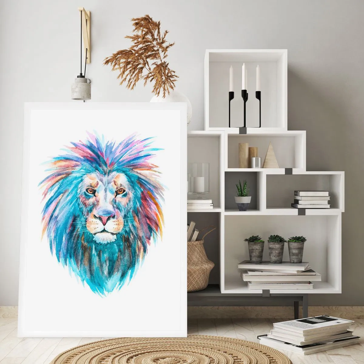 Affiche - Poster - Aura électrique - 30x40 cm