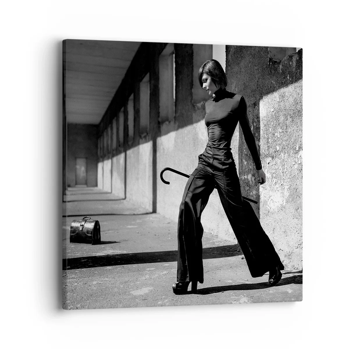 Impression sur toile - Image sur toile - Élégance urbaine - 40x40 cm