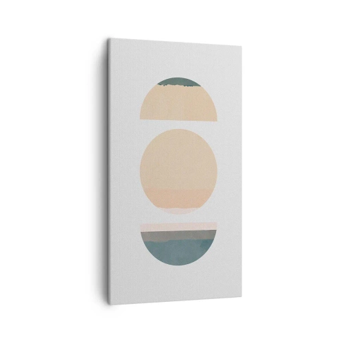 Impression sur toile - Image sur toile - Cercles après cercles - 45x80 cm