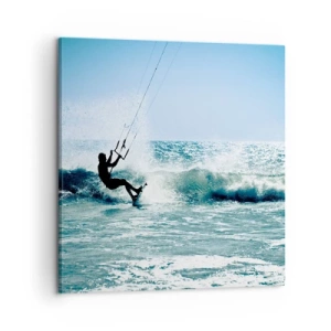 Impression sur toile - Image sur toile - On se laisse emporter - 60x60 cm