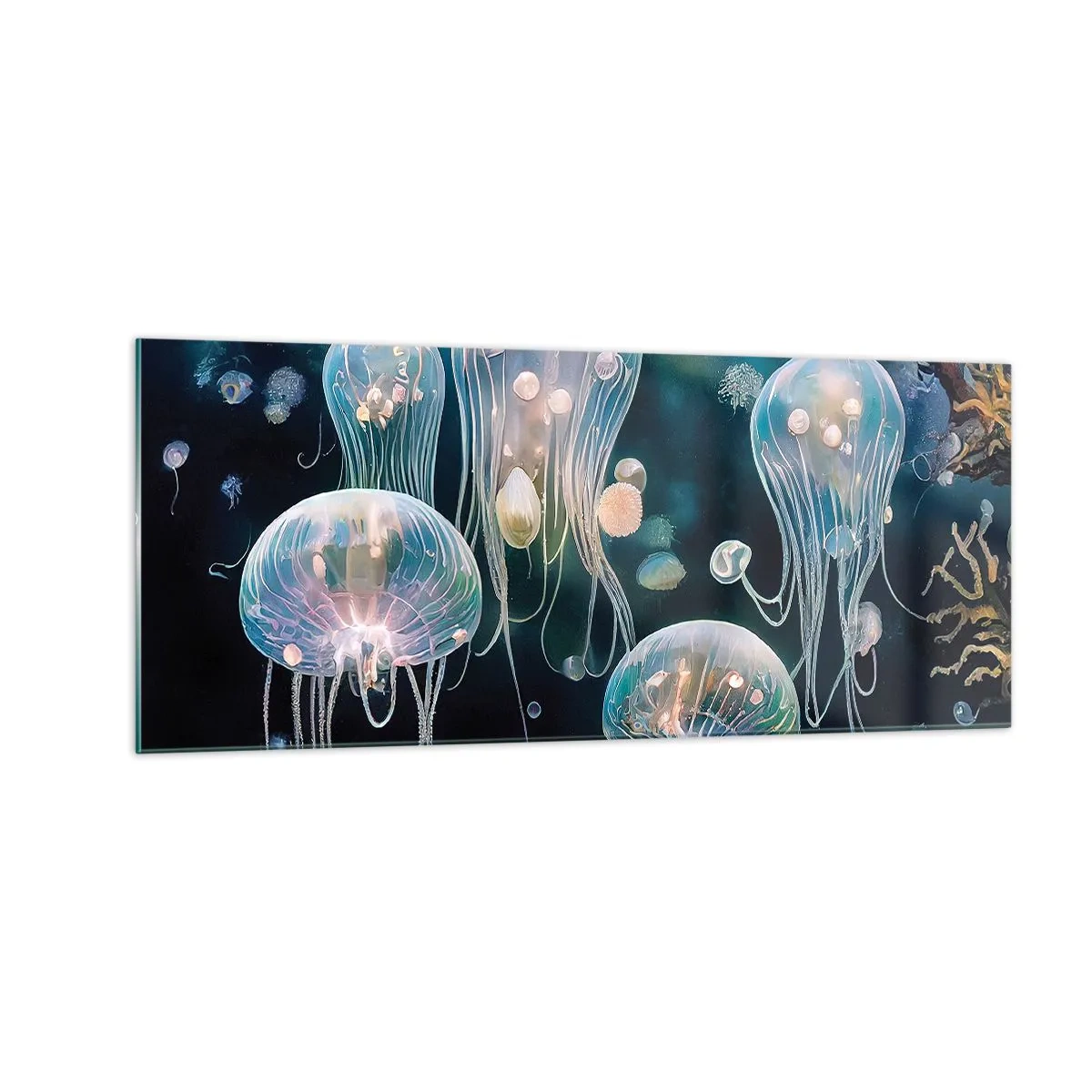 Impression sur verre - Image sur verre - Ballon sous-marin - 100x40 cm