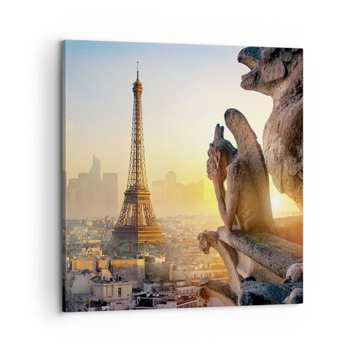 Impression sur toile - Image sur toile - Tellement de choses ont changés... - 60x60 cm