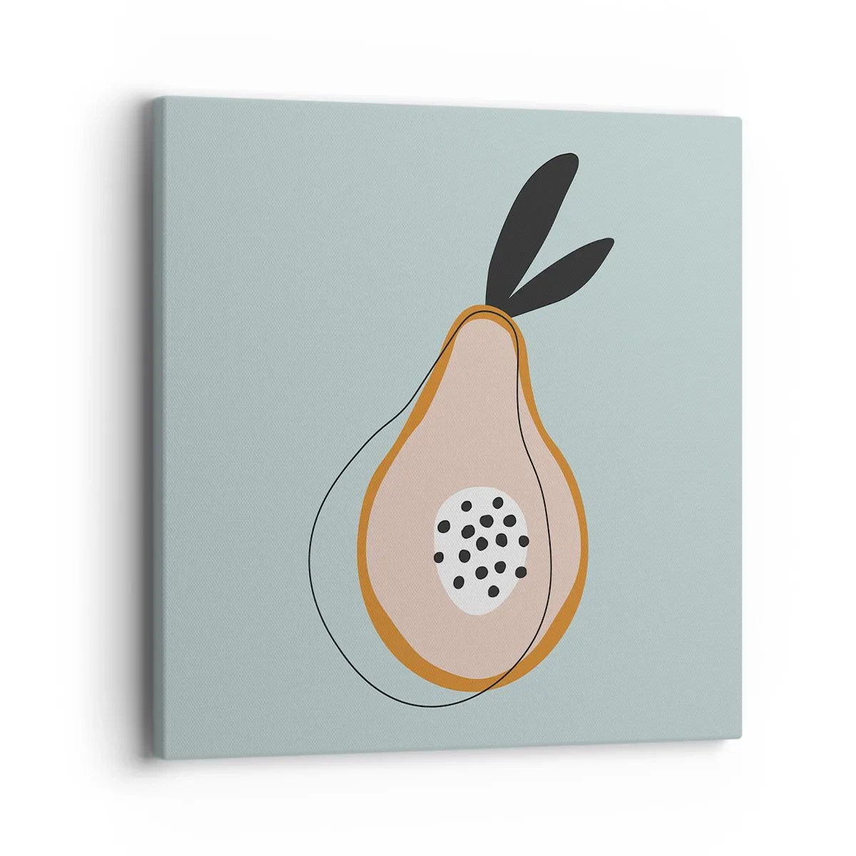 Impression sur toile - Image sur toile - Pénétrer la nature des choses - 40x40 cm