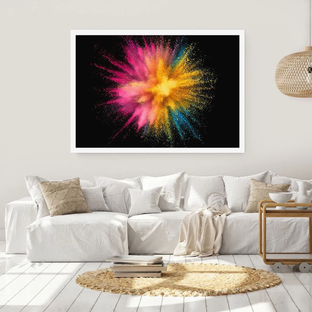 Affiche - Poster - Origine des couleurs - 70x50 cm