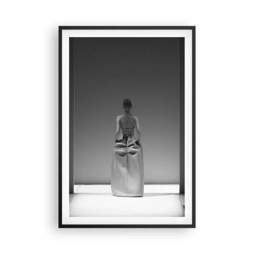 Affiche dans un cadre noir - Poster - Simplicité raffinée - 61x91 cm