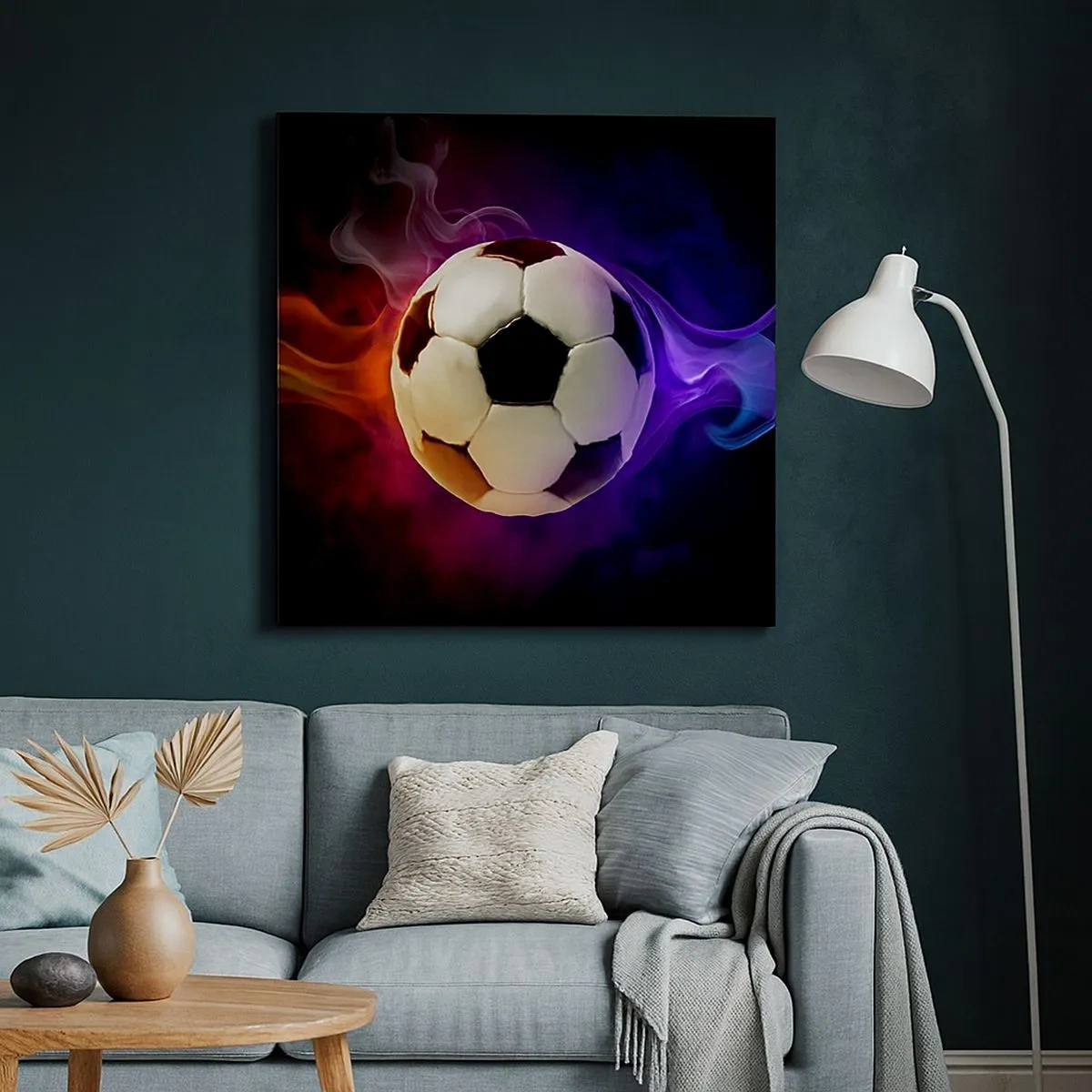 Impression sur toile - Image sur toile - Le pouvoir magique du jeu - 30x30 cm