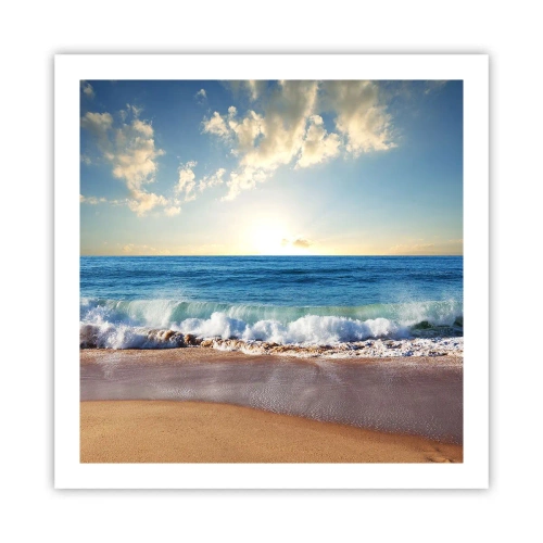 Affiche - Poster - Mouvement et immobilité à la fois - 60x60 cm