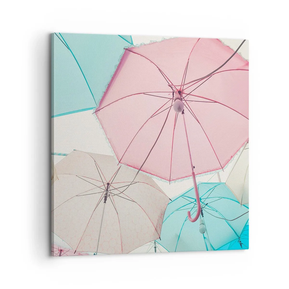 Impression sur toile - Image sur toile - Parfois le soleil, parfois la pluie - 60x60 cm