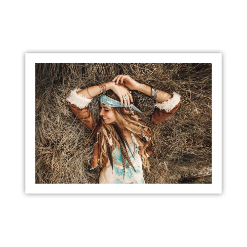 Affiche - Poster - En route vers les années d'amour - 70x50 cm