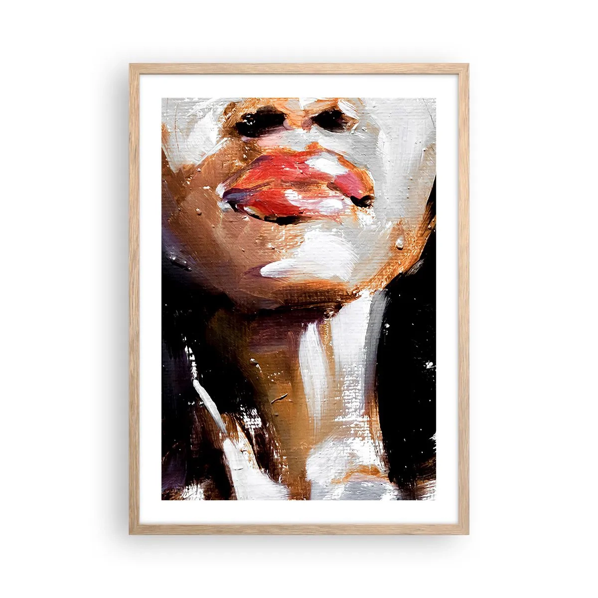 Affiche dans un chêne clair - Poster - Fierté sans préjugés - 50x70 cm