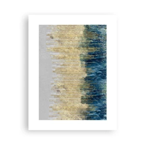 Affiche - Poster - Bordure dorée - 30x40 cm