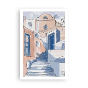 Affiche - Poster - Ville exotique - 61x91 cm