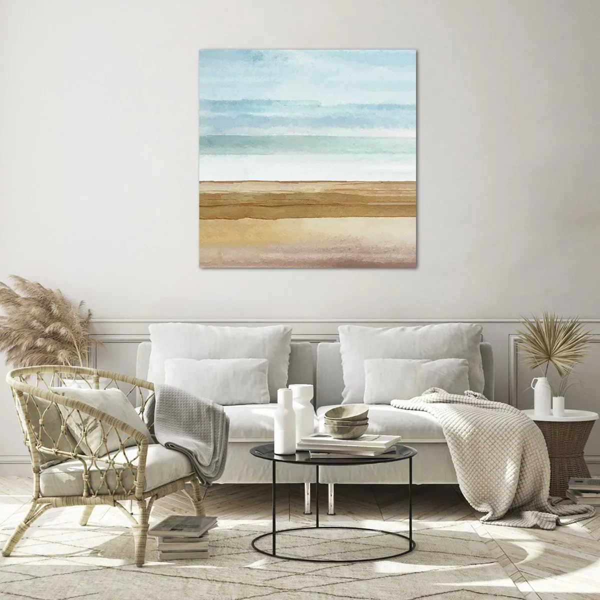 Impression sur verre - Image sur verre - Réconfort - 50x50 cm
