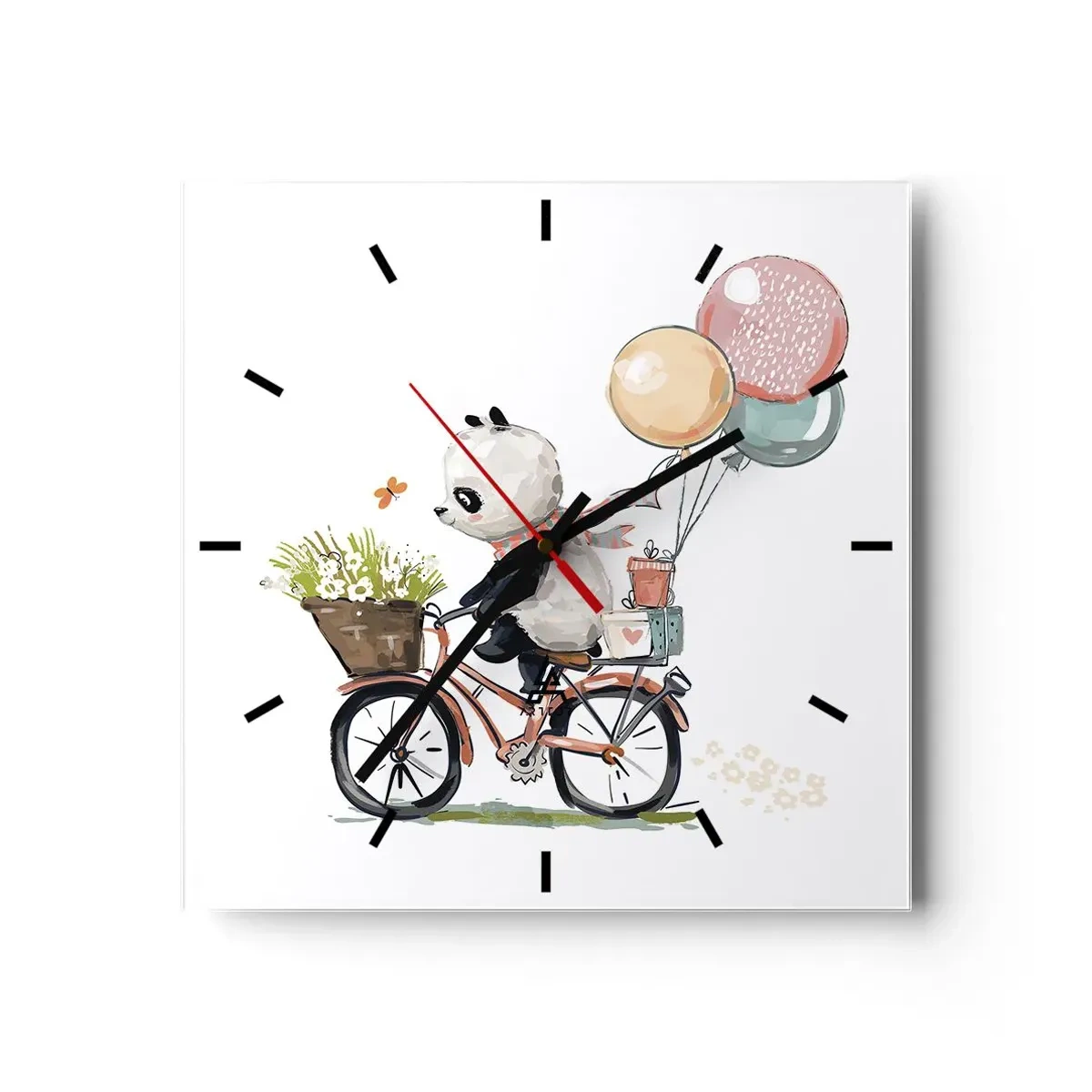 Horloge murale - Pendule murale - Jour de chance - 40x40 cm
