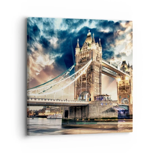 Impression sur toile - Image sur toile - Monument de l'empire victorien - 30x30 cm