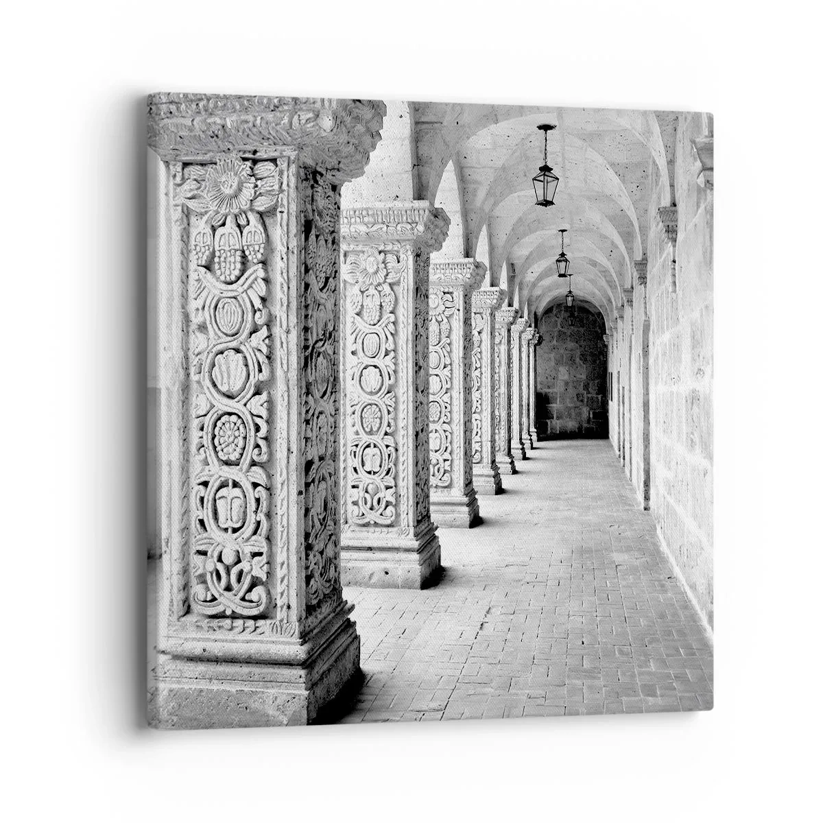 Impression sur toile - Image sur toile - Où cela mène-t-il…? - 40x40 cm