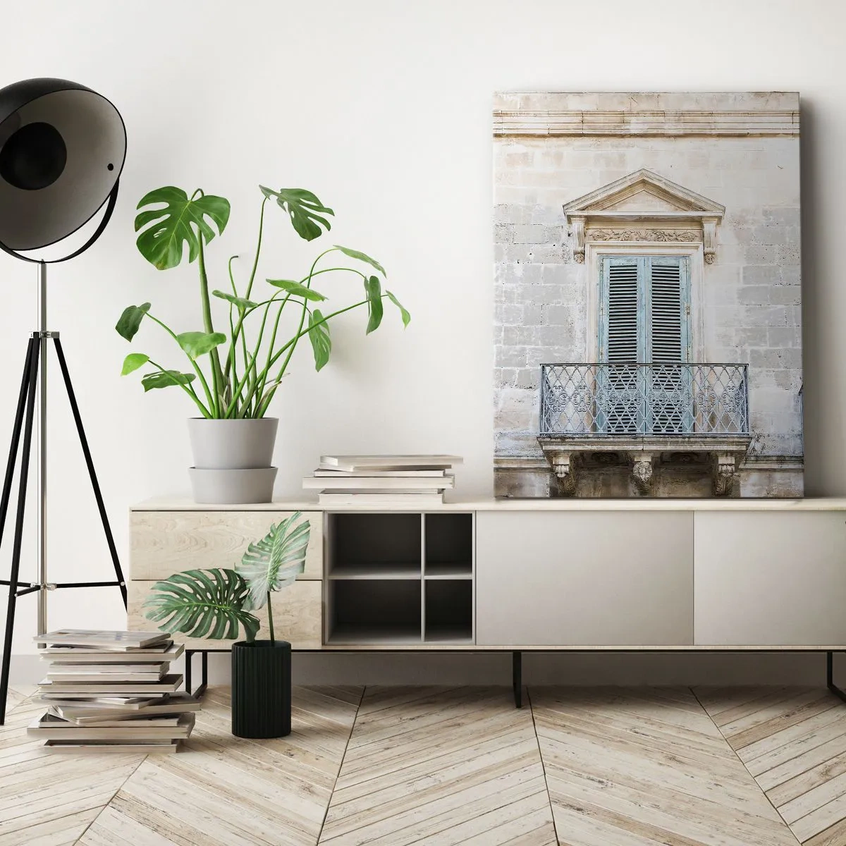 Impression sur toile - Image sur toile - Le charme unique de l'Italie - 80x120 cm