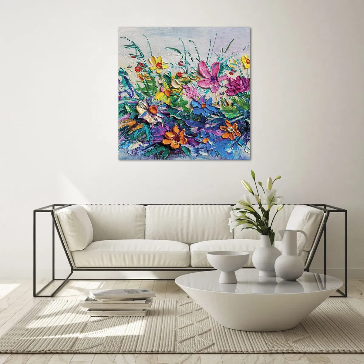 Impression sur verre - Image sur verre - Absolument pas une nature morte - 30x30 cm