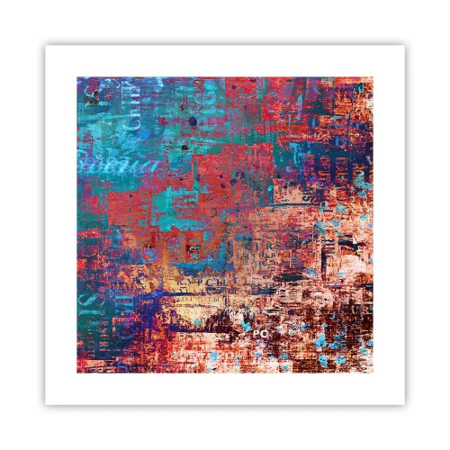 Affiche - Poster - Mémoire et oubli - 40x40 cm